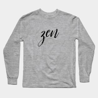 Zen Long Sleeve T-Shirt